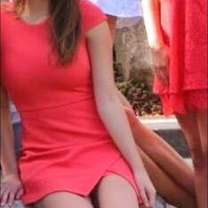 Bebe Pink Cocktail Dress